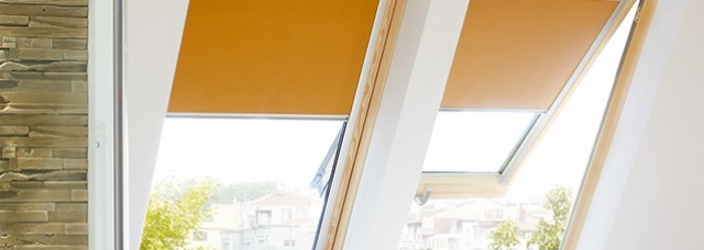 Individuell angefertigtes Dachfensterrollo