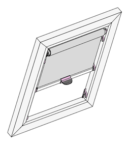 Dachfenster Rollo Basis
