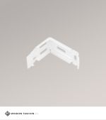 weiß Vorschau Rollokassettenträger Metall für S Rollos #1W weiß