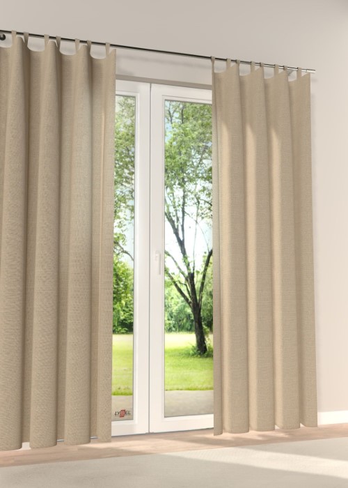Campeche  #2T von Lysel - Schlaufenschal in beige