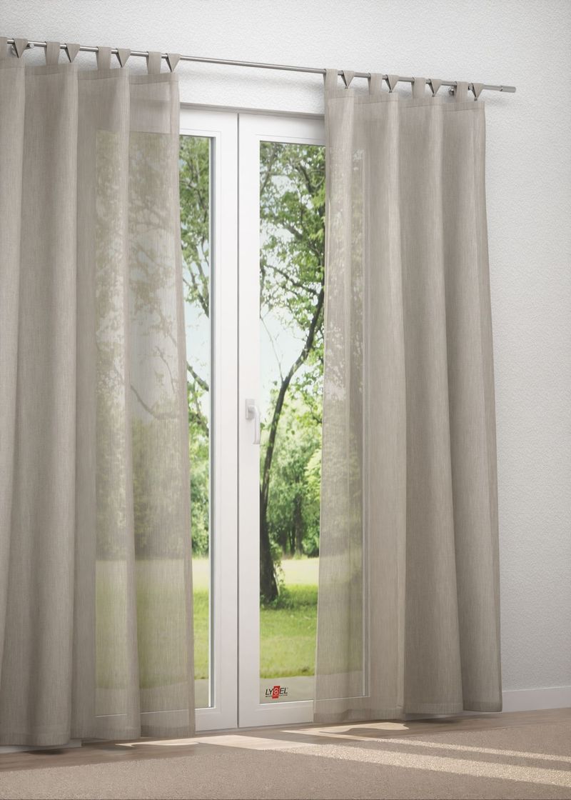 Schlaufenschal in Beige