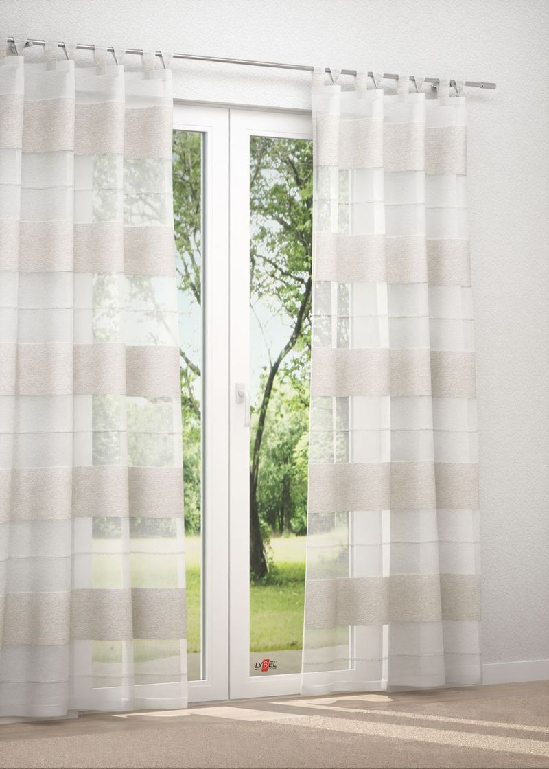 Schlaufenschal in Beige
