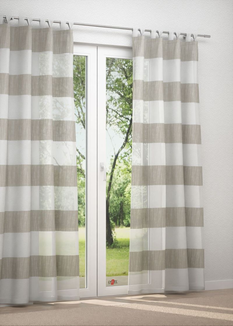 Schlaufenschal in Beige