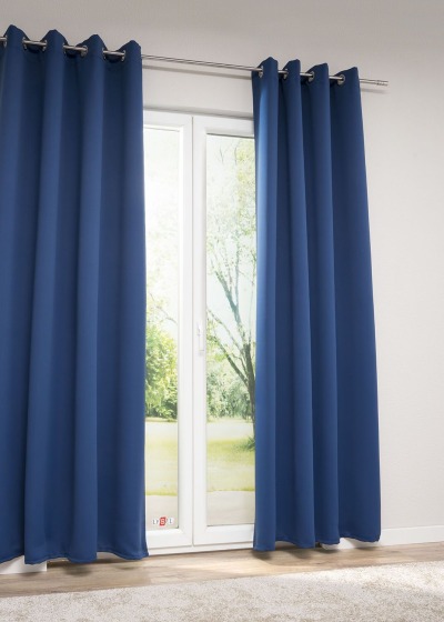 Abini - Lysel Ösenschal #1W in Marinblau