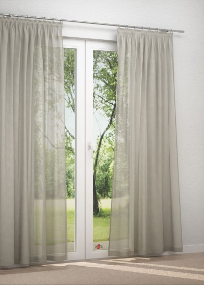 Ninou #2T von Lysel - Dekoschal in beige