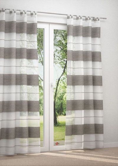 Accra #2T von Lysel - Schlaufenschal in Braunbeige