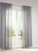 silbergrau Vorschau Lysel - Dekoschal Breonna #1W in Beige silbergrau