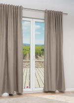 graubeige Vorschau Lysel - Dekoschal Thermo Verdunklung #1W in Mintgrün graubeige