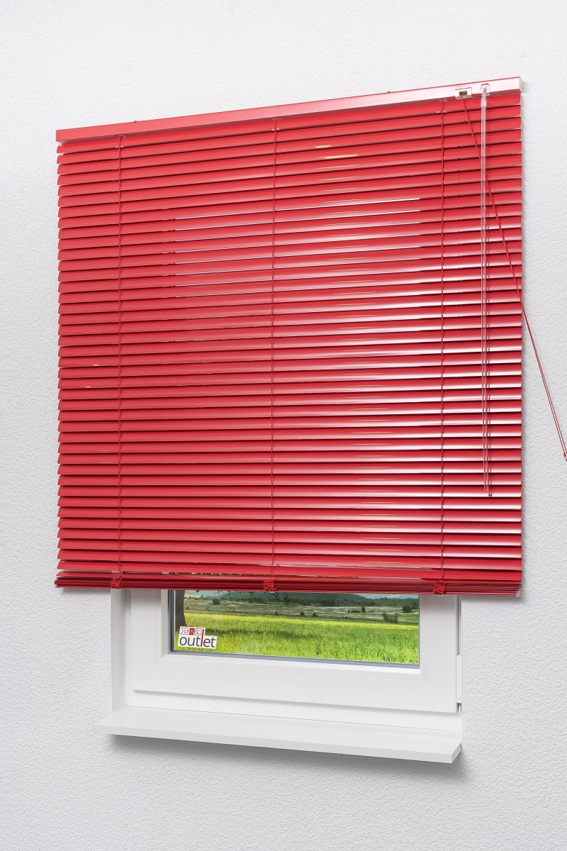 Lysel Outlet - Alujalousie 25mm Rot