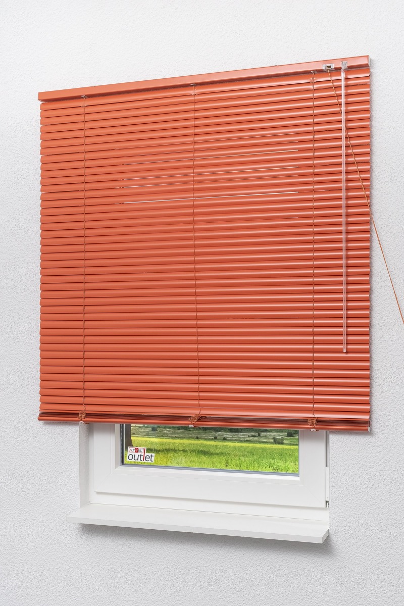 Lysel Outlet - Alujalousie 25mm Orange