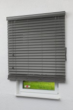 Schiefergrau Vorschau Lysel - Qualitätsjalousie Holzoptik 50mm Schiefergrau #1W Schiefergrau