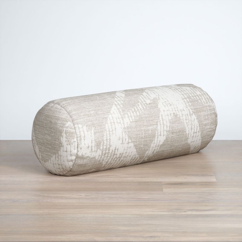 Dekokissen Nackenrolle in Beige