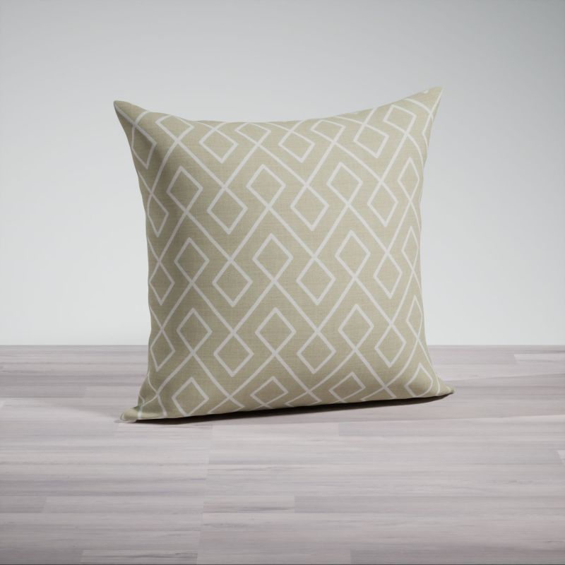 Dekokissen quadratisch in beige