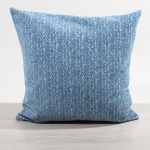 jeansblau Vorschau Lysel - Dekokissen Chidera #1W in rosa jeansblau