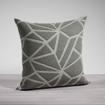 steingrau Vorschau Lysel - Dekokissen Niamey #1W in beige steingrau