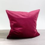 bordeaux Vorschau Lysel - Dekokissen Sammet eisblau #1W bordeaux
