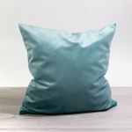 eisblau Vorschau Lysel - Dekokissen Sammet eisblau #1W eisblau
