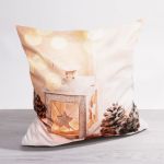 beige-braun Vorschau Lysel - Dekokissen Weihnachtsschimmer #1W in beige-braun beige-braun