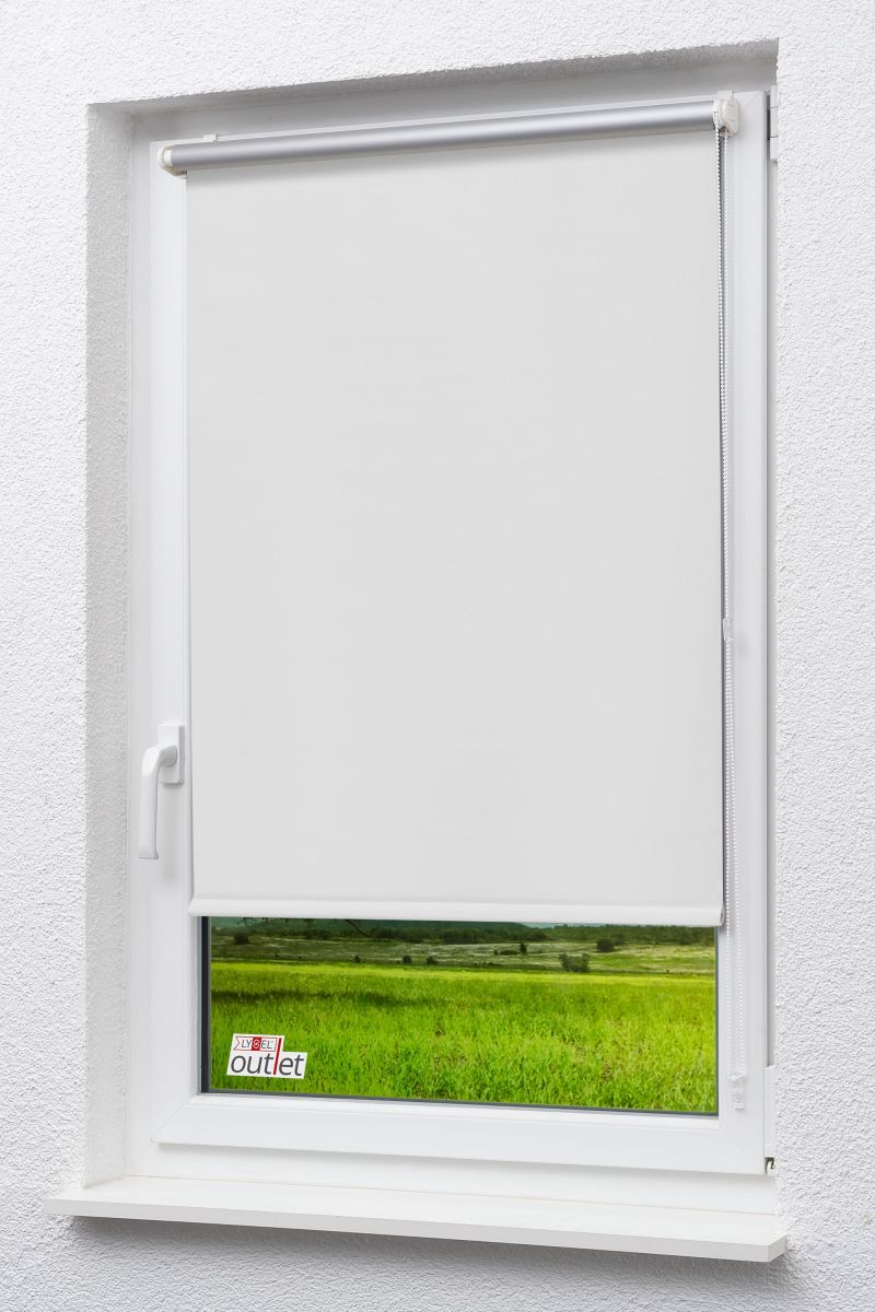Lysel Outlet - Mini Rollo Thermo abdunkelnd Reinwei #1W