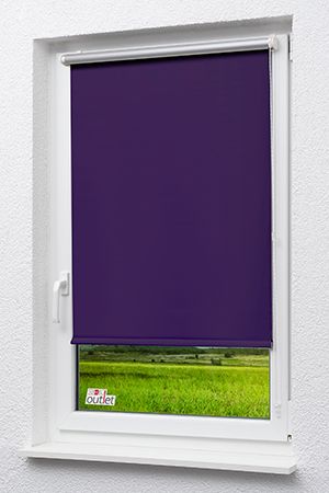 Lysel Outlet - Mini Rollo Thermo abdunkelnd Violett #1W