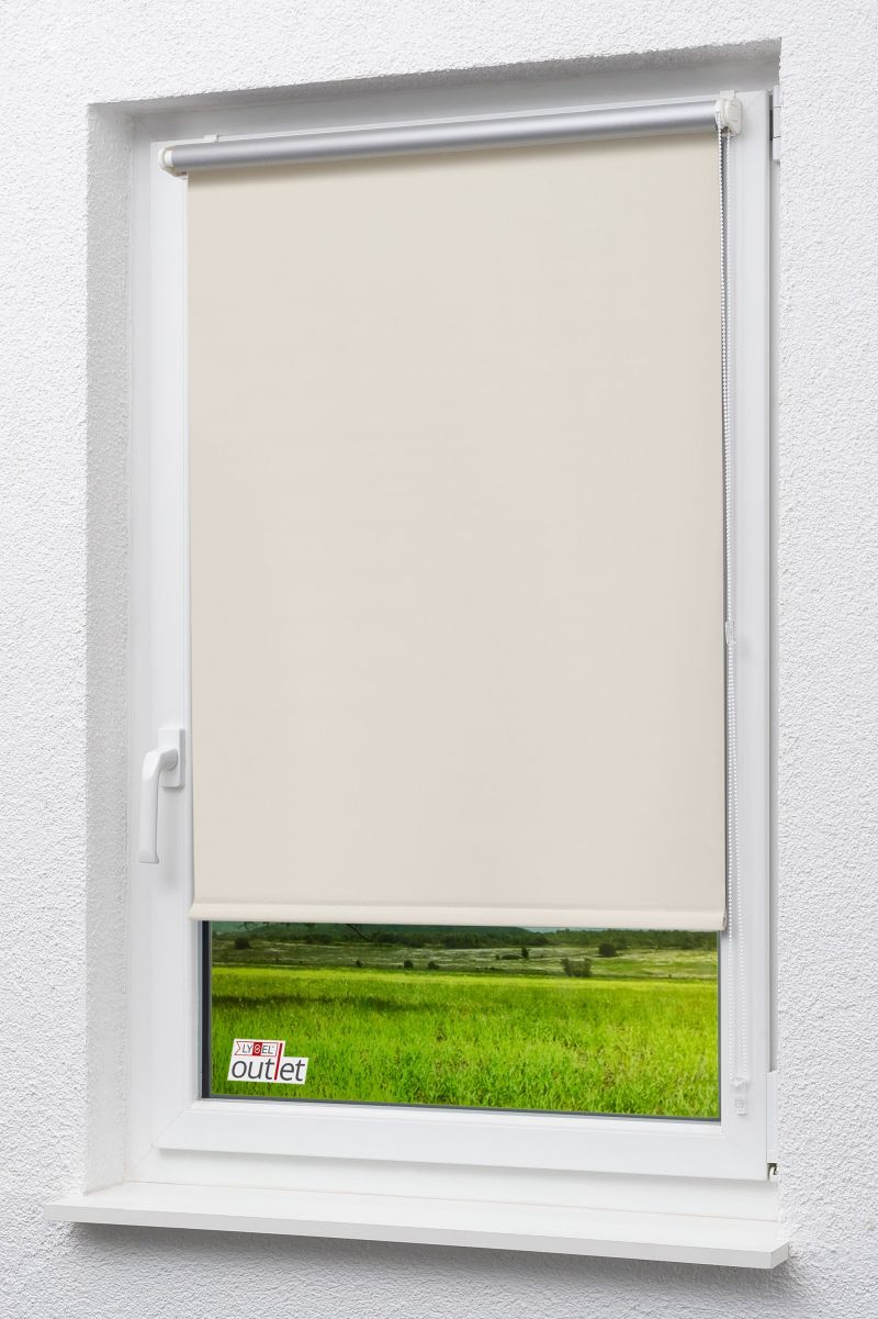 Lysel Outlet - Mini Rollo Thermo abdunkelnd Beige #1W