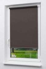 schokobraun Vorschau Lysel Outlet - Mini Rollo abdunkelnd Schokobraun #1W schokobraun
