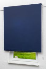 dunkelblau Vorschau Lysel Outlet - Basisrollo Tageslicht Dunkelblau #1W dunkelblau