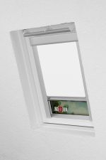 reinweiß Vorschau Lysel Outlet - Qualitätsdachfensterrollo abdunkelnd reinweiß #1W reinweiß