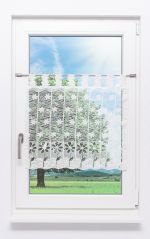 weiß Vorschau Sommertraum #1W - Scheibengardine Plauener Spitze® weiß