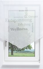 Weiß Vorschau Scheibenhänger von Lysel - Entspannung #1W in Weiß Weiß