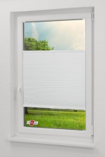 reinweiß Vorschau Lysel - Qualitätswabenplissee Tageslicht reinweiß #1W reinweiß