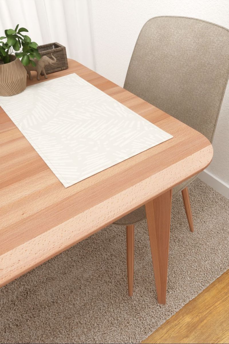 Platzdeckchen in Beige