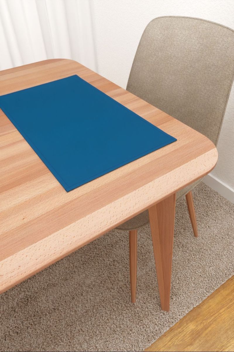 Platzdeckchen in Blau