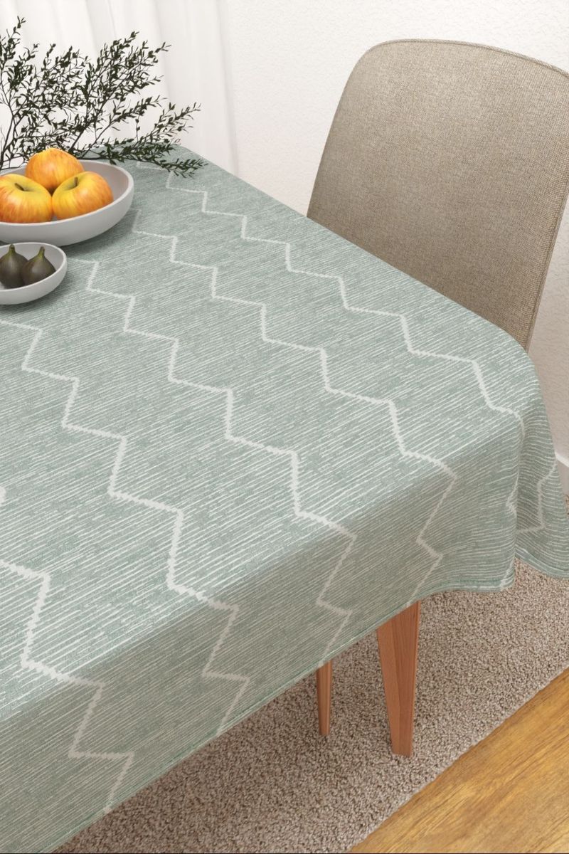 Tischdecke eckig in Grn