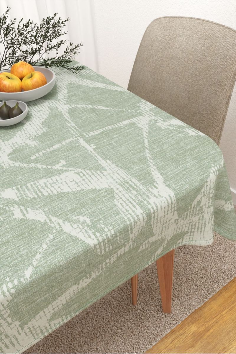 Tischdecke eckig in Grn