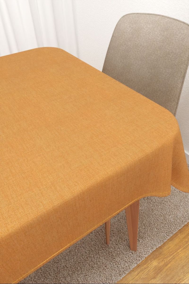 Tischdecke eckig in gelb