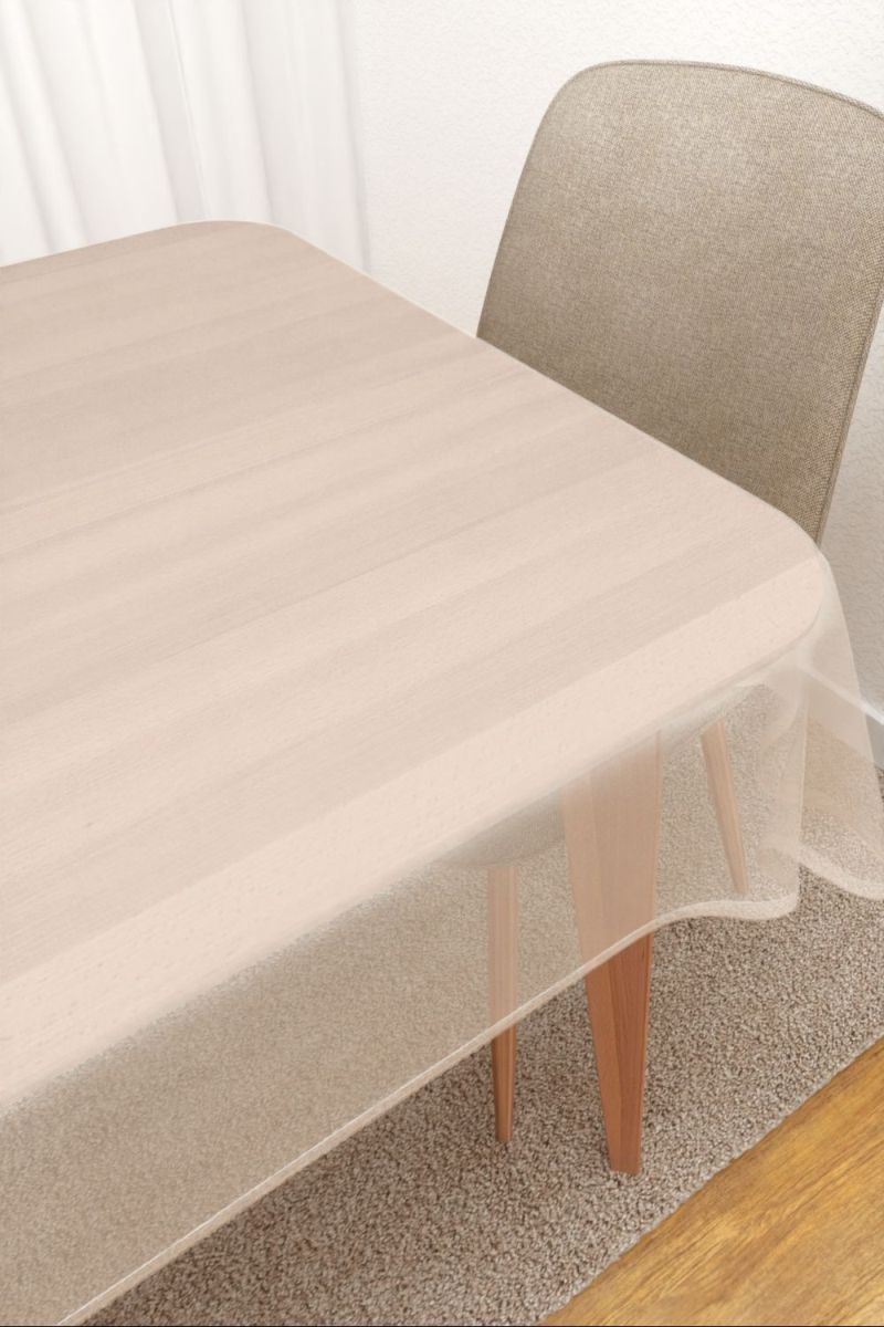 Tischdecke eckig in Wei
