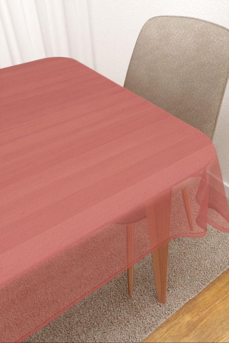 Tischdecke eckig in Rot