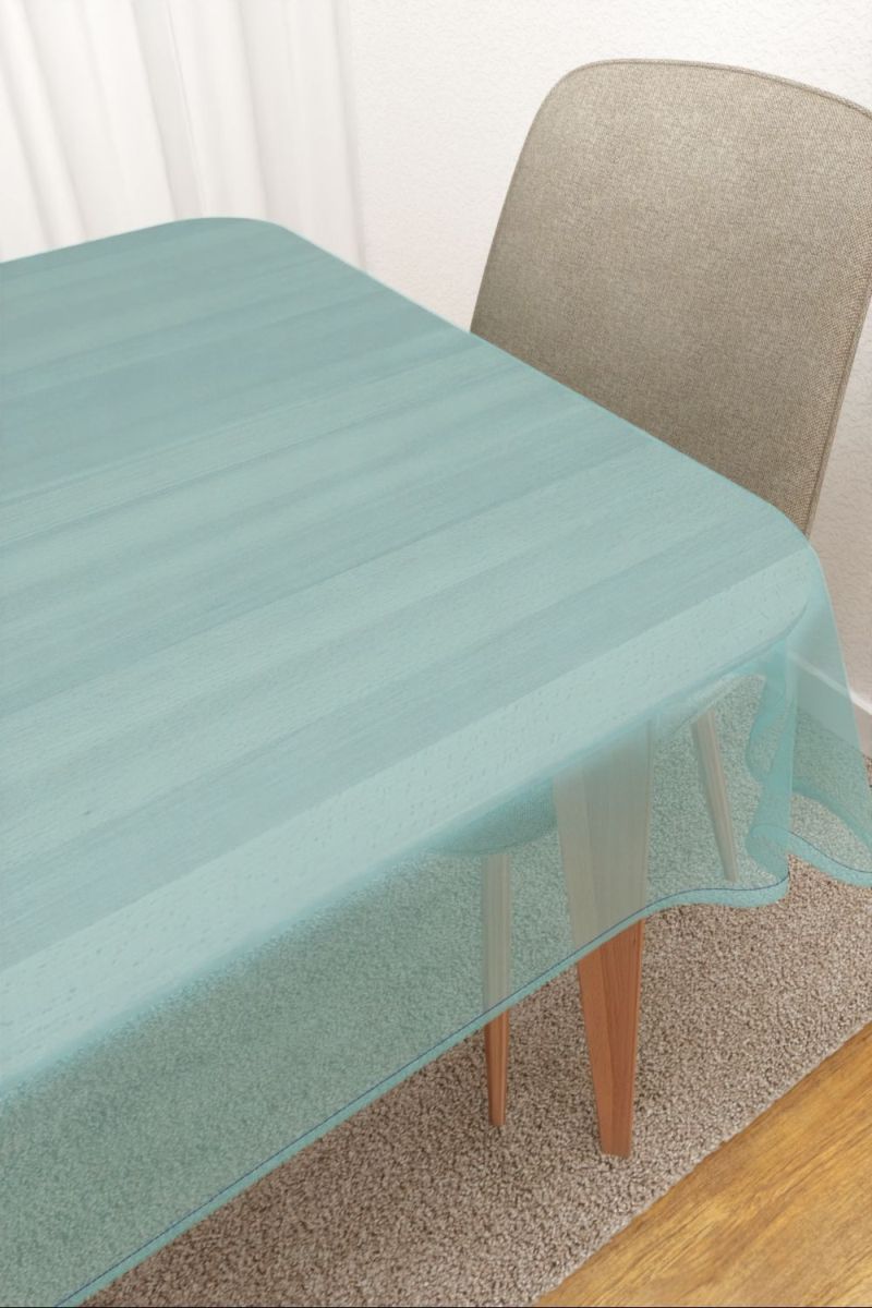 Tischdecke eckig in Blau