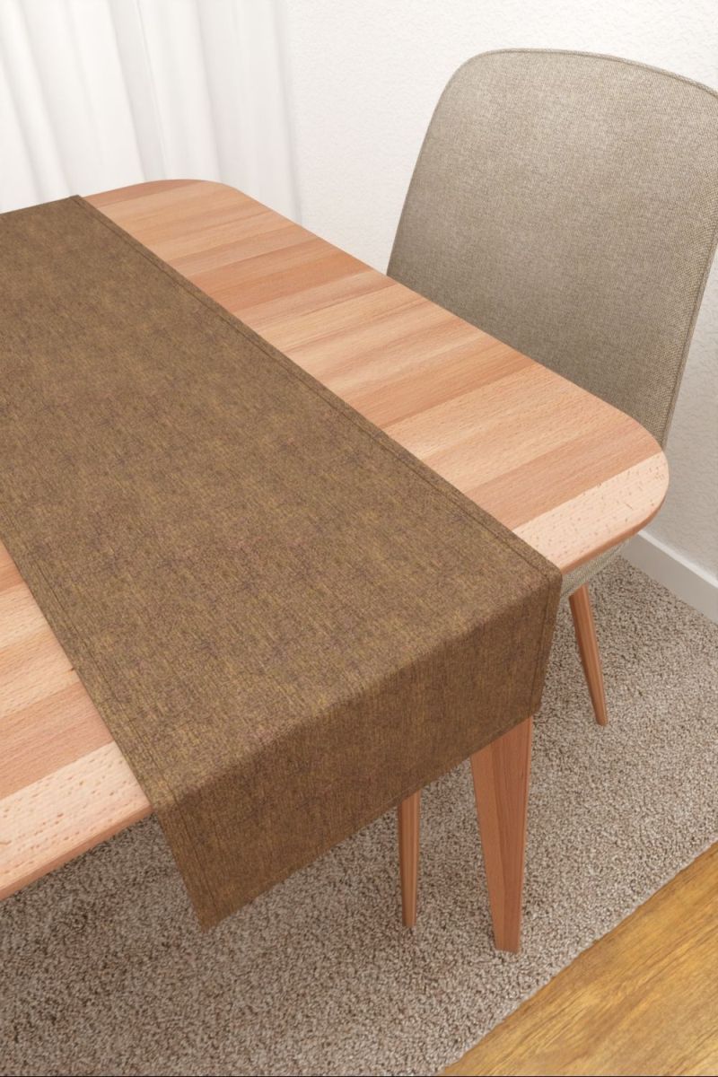 Tischlufer in beige