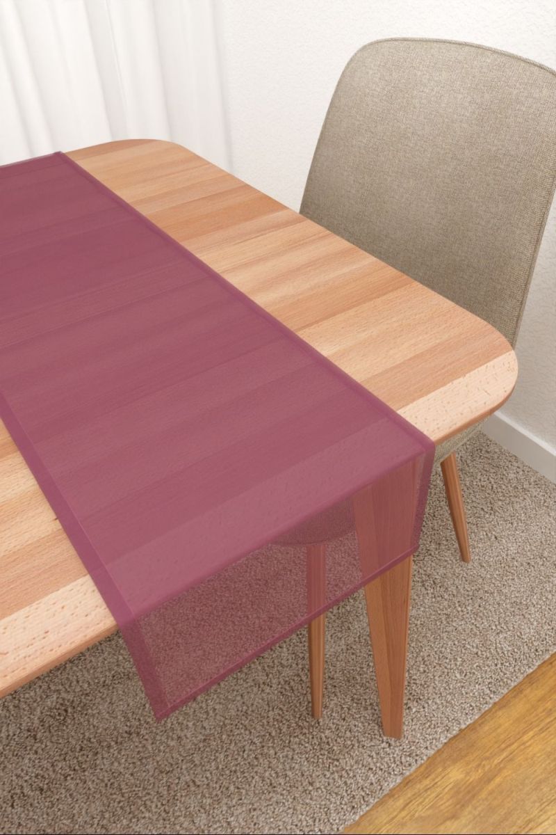 Tischlufer in Rosa