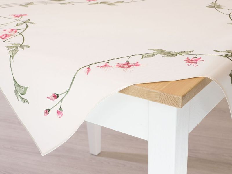 Mitteldecke Fuchsie 85x85 #0Z