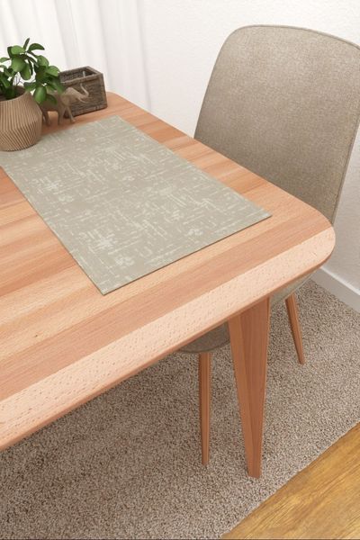 Culiacan #3J von Lysel - Platzdeckchen in beige