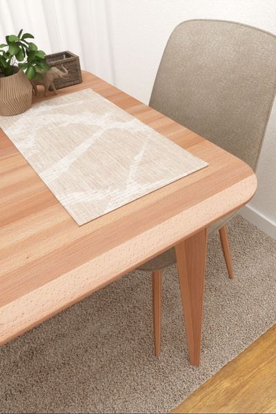 Mirinda #3J von Lysel - Platzdeckchen in Beige