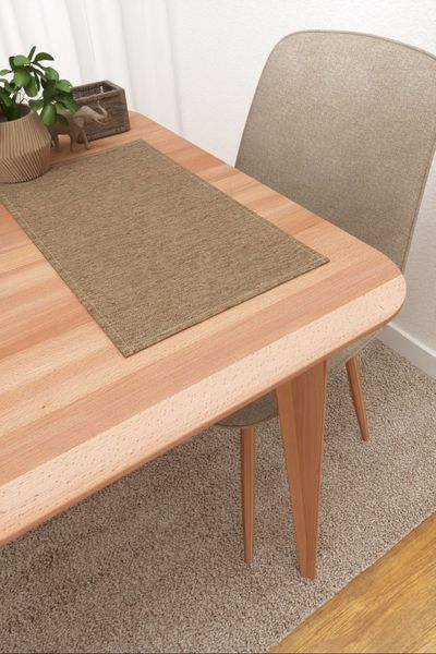 Mazatlan #3J von Lysel - Platzdeckchen in braunbeige