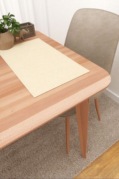 Mazatlan #3J von Lysel - Platzdeckchen in elfenbein