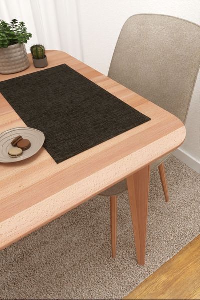 Mazatlan #3J von Lysel - Platzdeckchen in rehbraun