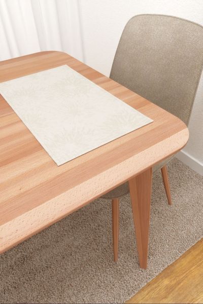 Rosedal #3J von Lysel - Platzdeckchen in creme