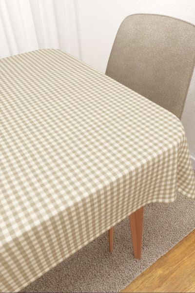 Mutki  #3J von Lysel - Tischdecke eckig in beige