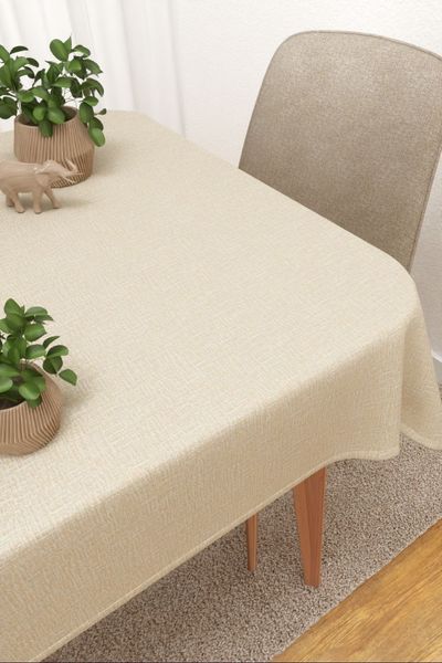 Bavicora  #3J von Lysel - Tischdecke eckig in beige